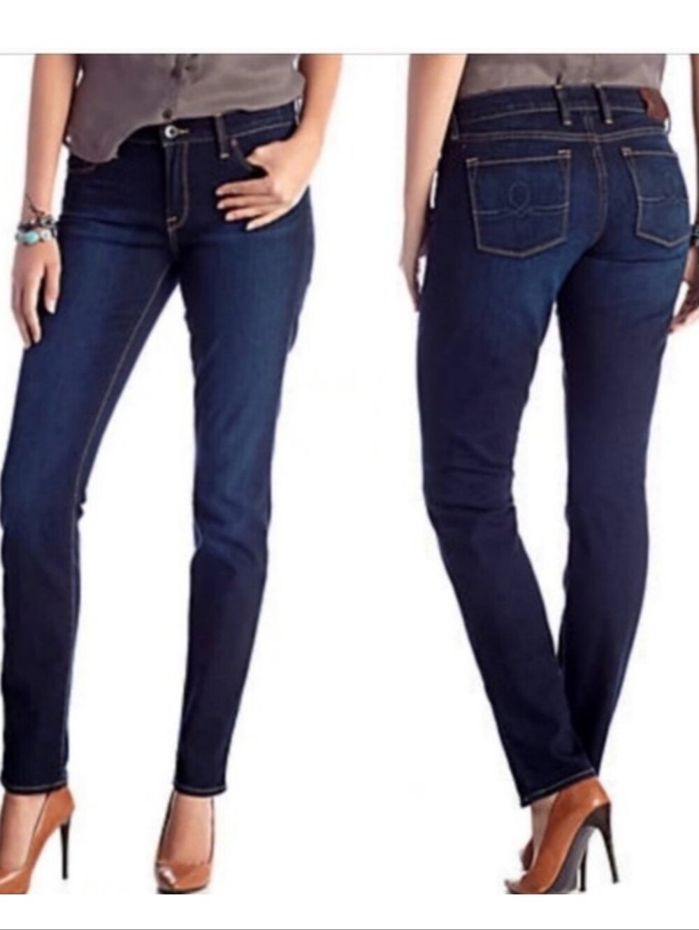 Lucky Brand Jeans sofia skinny, Dark Wash, Sz 4/27